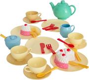 Zabawki interaktywne dla dzieci - Serwis do herbaty z tortem 36 elementów - miniaturka - grafika 1