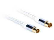 Kable - AQ Premium PV30050 kabel antenowy F M długość 5 m Raty 10x0%! Do 24.11.2019 - miniaturka - grafika 1
