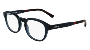 Okulary LACOSTE L2891-400. Okulary przeciwsłoneczne, Kolor niebieski. Unisex. - Okulary przeciwsłoneczne - miniaturka - grafika 1