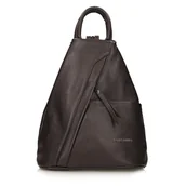 Plecaki - Plecak Pisa Chic Toscanio z Asymetrycznym Zapięciem f170 - Empik - miniaturka - grafika 1