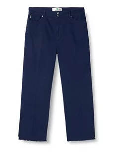 Love Moschino Damskie Spodnie Casual, Dark Blue, 30 - Spodnie damskie - miniaturka - grafika 1