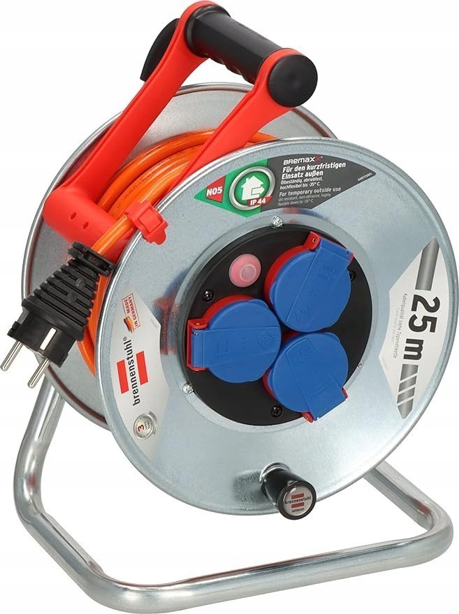 Brennenstuhl REEL 1198370/1198740 25M 3V IP44