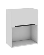 Meble kuchenne - Szafka Wisząca Capri Do Zabudowy Mikrofalówki 60X72 Cm Mdf Folia Biały Mat Blum Podnośnik Hk-Xs - miniaturka - grafika 1
