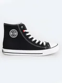 Trampki męskie - BIG STAR Sneakersy w kolorze czarno-białym - miniaturka - grafika 1