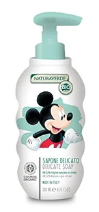 Disney Baby BIO Cosmos Organic Myszka Michey delikatne mydło w płynie, 200 ml - Kosmetyki kąpielowe dla dzieci - miniaturka - grafika 1