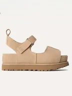Sandały damskie - UGG Sandały "Goldenstar HI" w kolorze beżowym - miniaturka - grafika 1