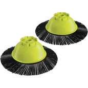 Akcesoria do urządzeń ogrodniczych - RYOBI Szczotka RAKDSB02 2 szt.) - miniaturka - grafika 1
