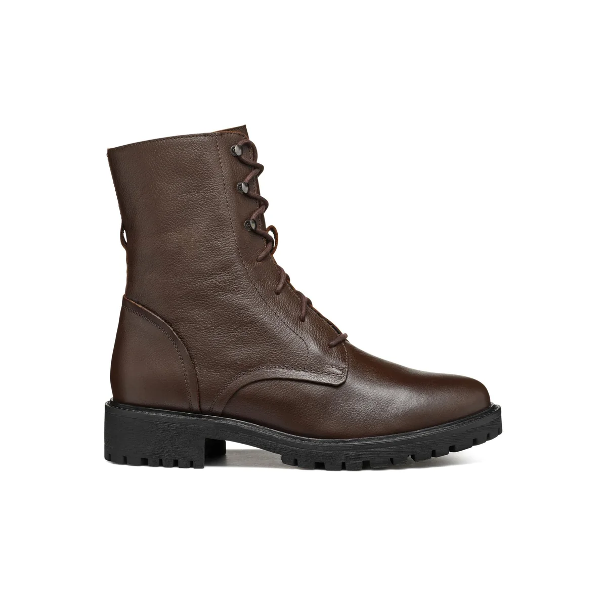 Geox D Hoara E Ankle Boot damskie, Dk Brown, 41 EU