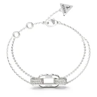 Bransoletki - Bransoletka Guess JUBB04 581JW Srebrny - miniaturka - grafika 1