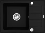 Zlewozmywaki - Pyramis Next 62x44 1B1D karbon 070165901 - miniaturka - grafika 1