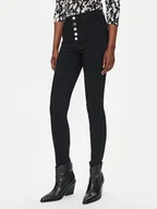 Spodnie damskie - Morgan Jeansy 242-PBLACK1 Czarny Slim Fit - miniaturka - grafika 1