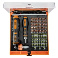 Śrubokręty - NEO Końcówki wkrętakowe z uchwytem 73 szt. - miniaturka - grafika 1