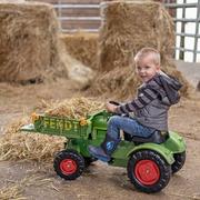 Jeździki dla dzieci - BIG traktor Fendt z przyczepą - miniaturka - grafika 1