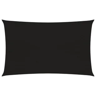 VidaXL Żagiel przeciwsłoneczny, 160 g/m, czarny, 2x4,5 m, HDPE 311725 VidaXL - Parasole ogrodowe - miniaturka - grafika 7