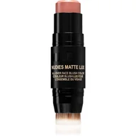 Róże do policzków - Nudies All Over Face Matte Lux — Róż w sztyfcie - miniaturka - grafika 1