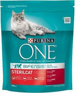 Purina One Cat Sterilcat Karma z wołowiną dla kota 1,5kg - Mokra karma dla kotów - miniaturka - grafika 1