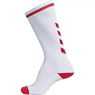Skarpetki męskie - Hummel Elite Indoor Sock High skarpety uniseks czarny czarno-biały 39-42 204044-2114 - grafika 1