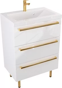 Szafka Umywalkowa Stojąca ATHOS 60 cm UZ - Szafki łazienkowe - miniaturka - grafika 1