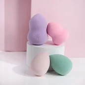 Gąbeczki do makijażu - Brushworks HD Midi Sponge Set - zestaw gąbeczek do makijażu - miniaturka - grafika 1