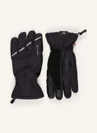 Rękawiczki - Vaude Rękawiczki Rowerowe Tura Ii Z Funkcją Obsługi Ekranów Dotykowych schwarz - miniaturka - grafika 1