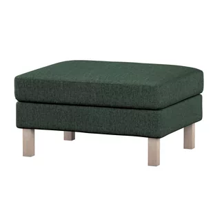 Dekoria pl pl Pokrowiec na podnóżek Karlstad leśna zieleń szenil 61 x 79 x 44 cm City 622-704-81 - Pokrowce na meble - miniaturka - grafika 1