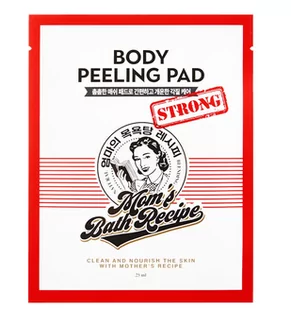 Mom's Bath Recipe Body Peeling Pad strong 1 szt. - Peelingi do ciała - miniaturka - grafika 1