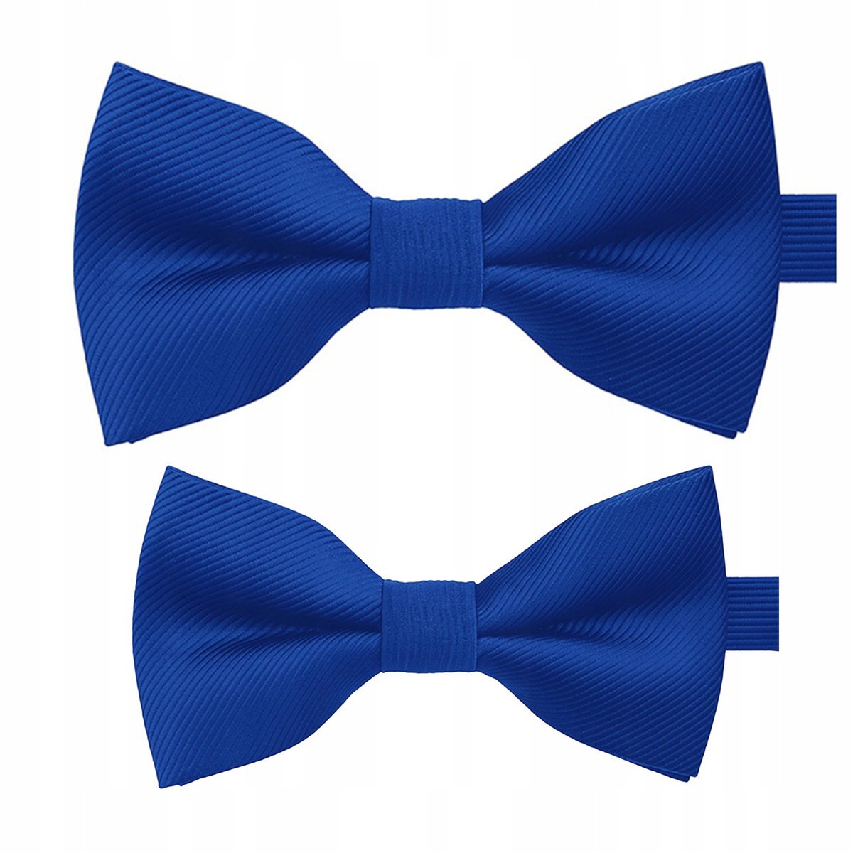 Zestaw muszek dla taty i syna - chabrowe