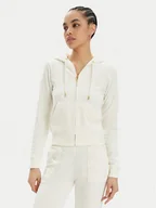 Bluzy damskie - Juicy Couture Bluza Robertson JCAP176G Écru Slim Fit - miniaturka - grafika 1