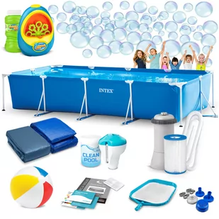 Basen ogrodowy stelażowy INTEX 28273 450x220x84cm 15w1 zestaw - Baseny ogrodowe - miniaturka - grafika 1