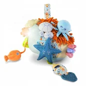 Zabawki sensoryczne - ZABAWKA SENSORYCZNA RAFA KOLAROWA multisensoryczna - Idealna na spacery - miniaturka - grafika 1