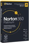 Programy antywirusowe - Symantec Norton 360 Platinum 20PC / 1Rok (nie wymaga karty) - najnowsza wersja 2022, ekspresowa wysyłka 21427507BK - miniaturka - grafika 1