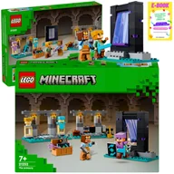 Klocki - LEGO MINECRAFT - ZBROJOWNIA 21252 KLOCKI PREZENT + EBOOK - miniaturka - grafika 1