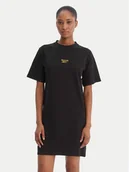 Sukienki - Reebok Sukienka codzienna Surya RK25502CCW Czarny Regular Fit - miniaturka - grafika 1