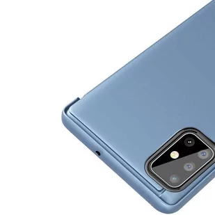 Clear View Case futerał etui z klapką Huawei P40 Lite / Nova 7i / Nova 6 SE czarny - Etui i futerały do telefonów - miniaturka - grafika 3