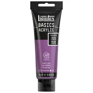 Farby i media malarskie - Liquitex Basics Farba Akrylowa 118 Ml, Kolor Purple Grey - miniaturka - grafika 1