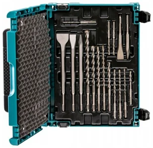 Makita Zestaw Dłut I Wierteł Sds-Plus 17Szt W Makpacu M B-53877 1110003682659 - Dłuta - miniaturka - grafika 1