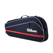 Torby sportowe - Torba na rakiety Wilson 3PK Team Racket Bag 2025 Navy - miniaturka - grafika 1
