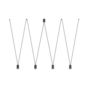Nowodvorski More Eye lampa wisząca 4-punktowa czarna 7822 7822n - Lampy sufitowe - miniaturka - grafika 1