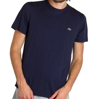 Koszulki męskie - Koszulka Lacoste Overwear T-shirt TH2038-166 - granatowa - grafika 1