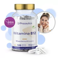 Witaminy i minerały - Proceutics, Witamina B12, Suplement Diety, 120 Kaps. - miniaturka - grafika 1