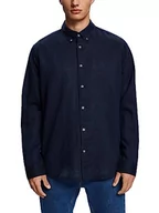 Koszule męskie - ESPRIT Koszula męska 993EE2F301, 400/NAVY, S, 400/granatowy, S - miniaturka - grafika 1