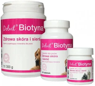 Dolvit Biotyna 2x90tab. - Suplementy i witaminy dla psów - miniaturka - grafika 2