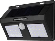 Lampy ogrodowe - Kinkiet LED Kinkiet solarny 40 LED z czujnikiem ruchu i zmierzchu - miniaturka - grafika 1