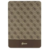 Etui do tabletów - Guess GUFC10PS4SGW iPad 10.2" brązowy/brown 4G Stripe Allover - miniaturka - grafika 1