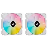 Wentylatory komputerowe - Corsair Wentylator  iCUE SP140 RGB ELITE Performance Biały 3-pack + Lighting Node CORE CO-9050139-WW CO-9050139-WW - miniaturka - grafika 1