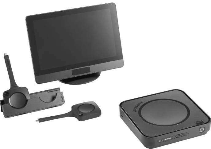 Barco ClickShare Hub Pro - Modułowy system wideokonferencyjny - z ClickShare Control Panel - power adapter included
