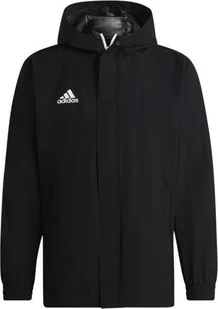 Kurtka męska Adidas Kurtka męska adidas Entrada 22 All-Weather czarna IK4010 - Kurtki męskie - miniaturka - grafika 1