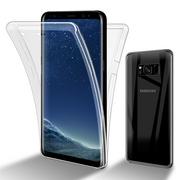 Etui i futerały do telefonów - Pokrowiec Do Samsung Galaxy S8 PLUS Etui w PRZEZROCZYSTY 360° Full Body Obudowa Case Cover Ochronny Cadorabo - miniaturka - grafika 1