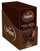 Czekolada - Display Czekolada Gorzka Extra Premium 90% cocoa Wawel 100g x 15 sztuk - miniaturka - grafika 1