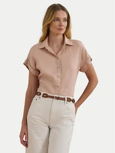 LAUREN RALPH LAUREN Koszula 200699152053 Różowy Relaxed Fit - Koszule damskie - miniaturka - grafika 1